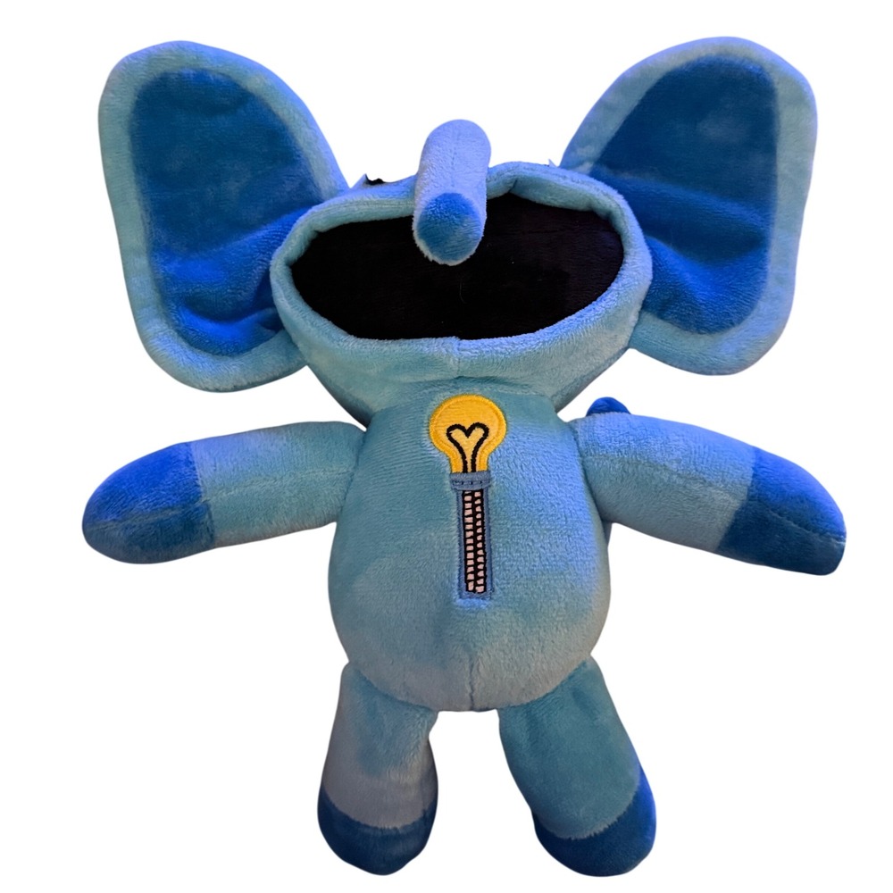 CultureFly Poppy Playtime Bubba Bubbaphant Kids 11" Blue NWT Plush Toy